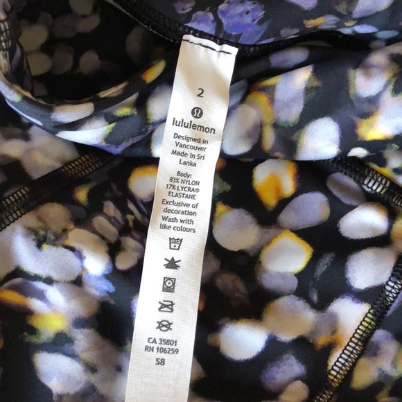 Lululemon Fast and Free HRCTight 25”, size 2 NWT - Picture 8 of 10